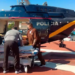 Cóndores trasladan a hombre infartado a hospital en Iztapalapa