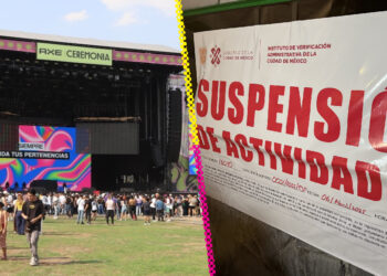 AXE CEREMONIA Y TECATE PAL NORTE 2025: DOS FESTIVALES SIMULTÁNEOS, UN MISMO OPERADOR QUE HIZO DE LAS GRÚAS SU PEDESTAL… Y DEL SILENCIO SU DEFENSA