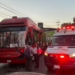 Choca tráiler contra Metrobús en Lindavista Vallejo con saldo de 11 lesionados