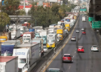 Comienza reducción de carriles en la autopista México – Querétaro por obras