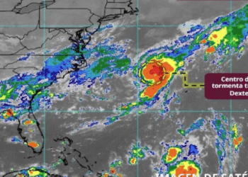 Se forma la tormenta tropical Dexter en el Atlántico