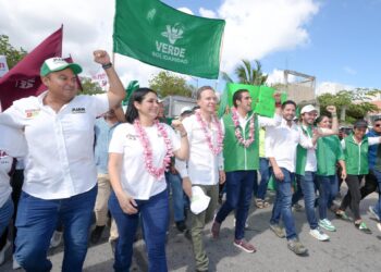 Estefanía Mercado y Gino Segura impulsan desde Solidaridad y el Senado proyectos clave para Quintana Roo