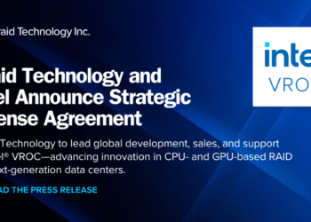 Graid Technology firma un acuerdo estratégico de licencia con Intel para impulsar la innovación en RAID