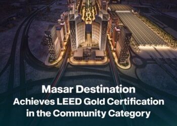 Masar Destination obtiene la certificación LEED Gold for Communities