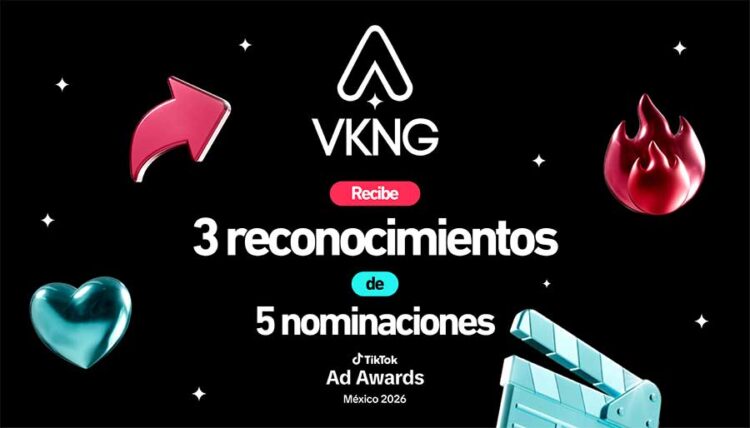 VKNG Group obtiene tres reconocimientos en los TikTok Ad Awards 2026