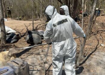 Aseguran laboratorio clandestino en Mocorito: hallan 600 kilos de metanfetamina y precursores químicos