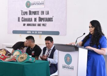 Reconoce Montserrat Ruiz talento, disciplina y esfuerzo de personas deportistas y boxeadoras