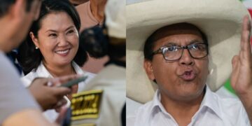 Keiko Fujimori y aliado de Pedro Castillo lideran la elección presidencial de Perú