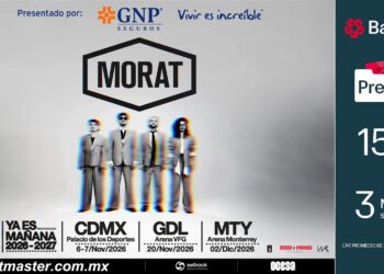 EL ACLAMADO E HISTÓRICO YEM WORLD TOUR DE MORAT TENDRÁ LUGAR EN MÉXICO