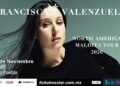La cantautora chilena Francisca Valenzuela anuncia la llegada de Maldita con una gira internacional que la llevará por América y Europa