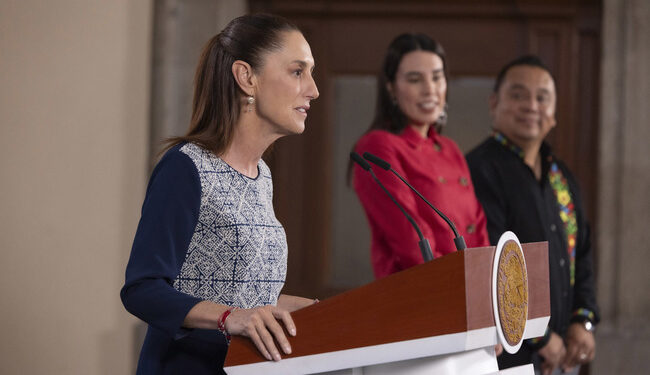 Presidenta destaca resultados en turismo con la llegada de 26.2 millones de visitantes internacionales en marzo 2026; 10.2% más que en 2025