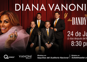 Diana Vanoni prepara una noche de bolero junto a Los Dandys en el Lunario