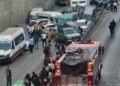 Tráiler sin frenos provoca carambola con más de 30 autos y deja múltiples heridos en Tijuana