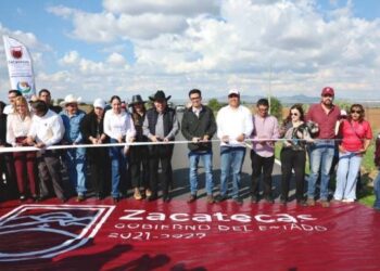 David Monreal fortalece la conectividad en Zacatecas con la entrega de un circuito carretero de 24.5 kilómetros