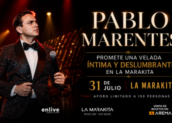 Pablo Marentes promete una noche íntima y deslumbrante en La Maraka