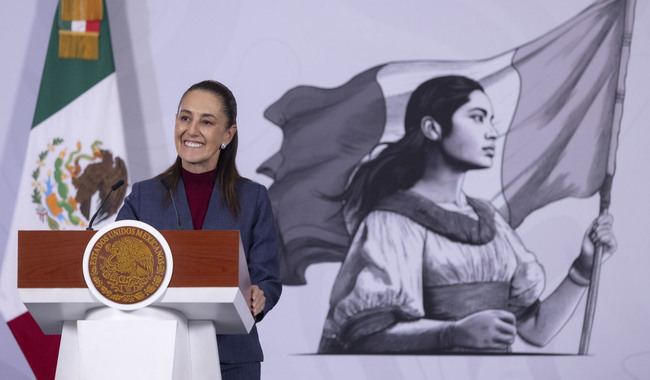 Cuauhtémoc, Ciudad de México, , México, 21 de julio de 2026.
La doctora Claudia Sheinbaum Pardo, presidenta Constitucional de los Estados Unidos Mexicanos en conferencia de prensa matutina “ Mañanera del Pueblo” en el Salón Tesoreria de Palacio Nacional.
Foto: Carlos Ramos Mamahua / Presidencia