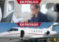 Mara Lezama, Gino Segura y Ana Paty Peralta suman más de 97 vuelos privados según Reforma, ¿cuál austeridad?