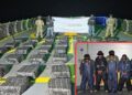 Aseguran más de una tonelada de cocaína y detienen a seis frente a Guerrero