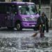 Alertan de posibles inundaciones por fuertes lluvias en gran parte del país