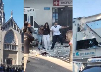 Tragedia en Colombia: confirman al menos 20 muertos por el terremoto y hay personas atrapadas en edificios colapsados