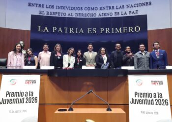 Entregan en el Senado Premio a la Juventud 2026