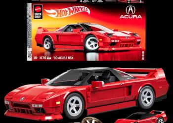 El legado del Acura NSX cobra vida en una edición de Mattel Brick Shop Hot Wheels