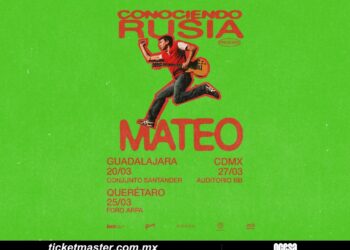 Conociendo Rusia lleva su formato solista al Gran Rex y anuncia su regreso a México
