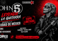 John 5 de Mötley Crüe llevará su virtuosismo a la ciudad de México y Ocoyoacac con dos conciertos en noviembre