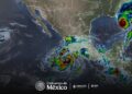 El huracán «Simón» toma fuerza y se convierte en categoría 2 mientras avanza a las costas de Jalisco