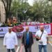 Trabajadores de tres sindicatos del IMSS-Bienestar se suman a las protestas: exigen aumento salarial del 9%