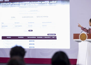 Compra consolidada de medicamentos e insumos médicos ha permitido ahorrar alrededor de 70 mil mdp, respecto al 2024: presidenta